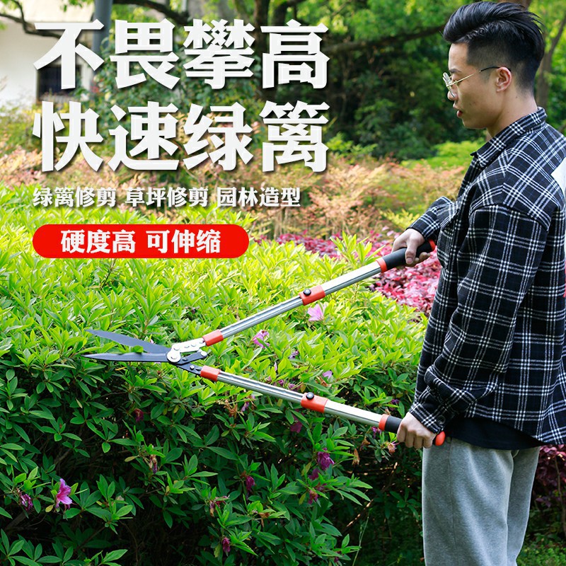 园艺大剪刀园林花剪修花修枝剪花木剪草修草坪绿篱剪强力修剪树枝