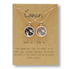 Zodiac signs for beloved, seats group, necklace, Aliexpress, new collection, Birthday gift, wholesale