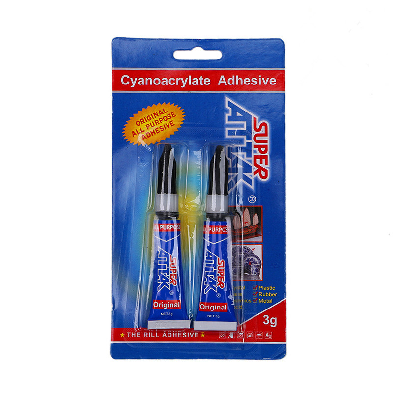 厂家直销欧标502胶瓷器金属塑料木头皮革修补3g高性能通用强力胶