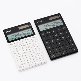 Кнопка планшета калькулятора IDA Shi Computer Computer Dual -power Calculator 12 -bt Display счетчик