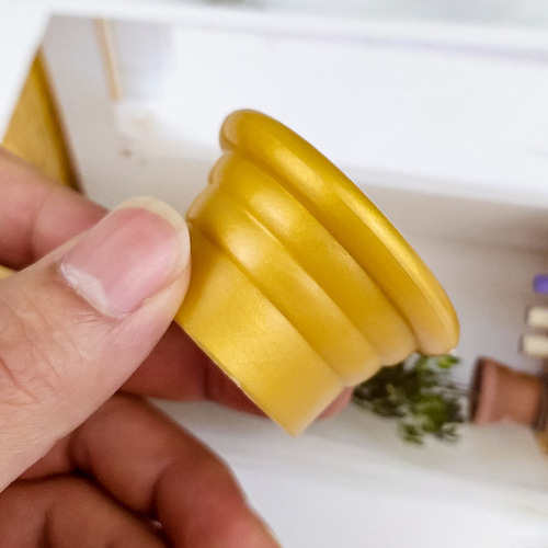 Rome rod head sealing plastic plug head curtain rod plug head two ends 28 universal curtain rod head Roman rod head