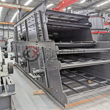 云南圆震动筛厂家 矿用振动筛 二手砂石骨料分筛设备 振动筛筛网