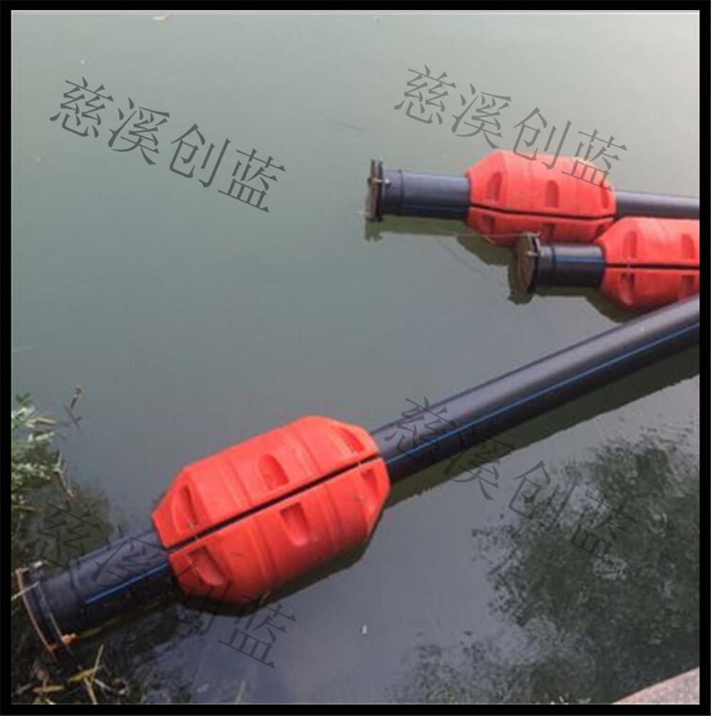 创蓝加厚科技生产塑料浮体，300孔径疏浚浮体，水上浮漂