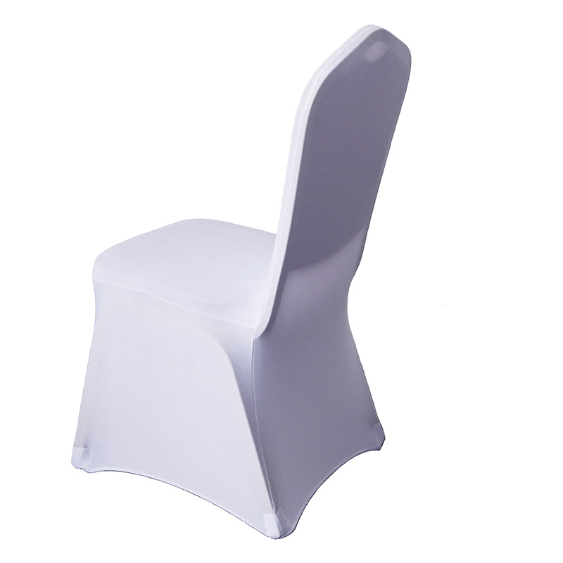 Elegant Style Elegant Solid Color Spandex Polyester Chair Cover
