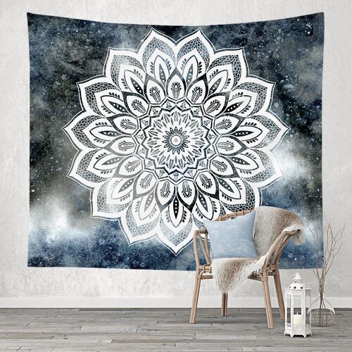 Decorative Hanging Cloth Mandala Tapestry Background Cloth Instagram Simple Bedroom Room Decor Cloth Hanging Cloth Tapestry