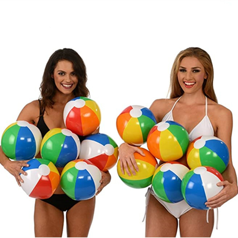 Inflatable beach water polo ball PVC play in water