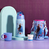 Children's glass, straw for kindergarten for elementary school students with glass, handheld teapot stainless steel, “Frozen”