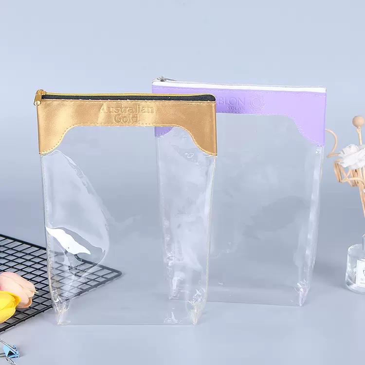 新款PVC透明收纳袋零钱袋钥匙卡片化妆品小饰品密封收纳包PVC袋
