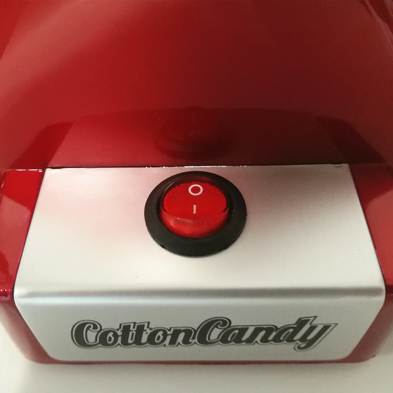 Amazon电商110V美规 230V欧规 新款升级版无预热电动儿童棉花糖机