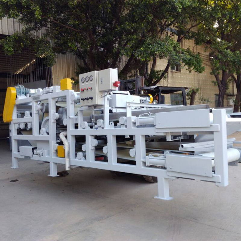 供应污水处理成套设备，带式压滤机，肇庆造纸厂，陶瓷污泥干排