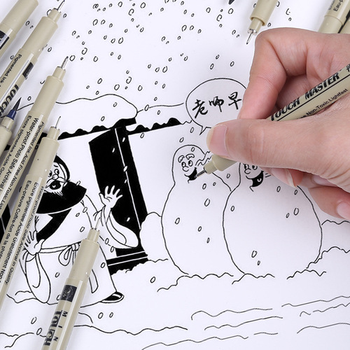 Mingyun needle pen touchcopic hook line pen comic stroke line pen animation design hook pen
