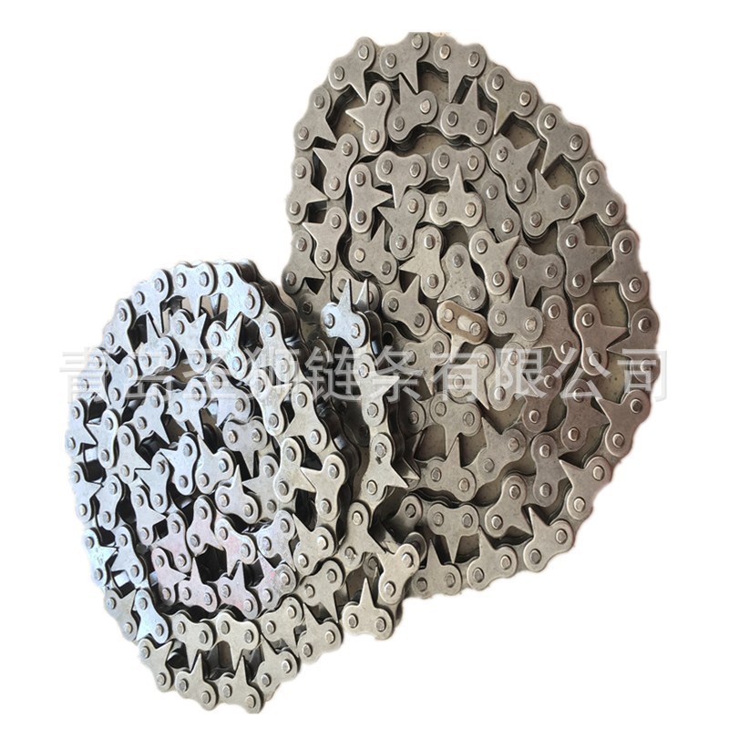 吸塑机链条尖齿链条木材输送机链条多片锯链条泡沫机械链条08B4分