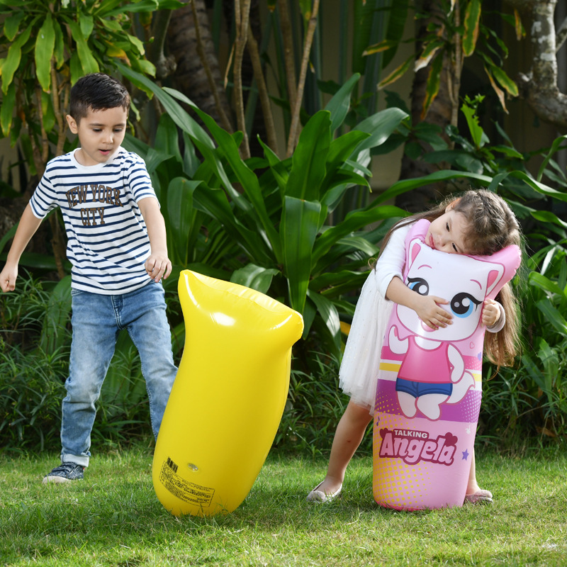 jilong兒童品牌充氣不倒翁拳擊柱充氣不倒翁充氣玩具現貨批發