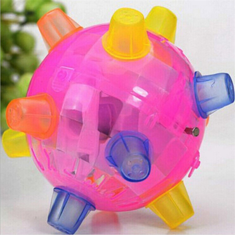 【Jumping Ball】Electric Light-Up Dancing Ball Music Flashing Jumping Ball Street Stall Toy Bouncing Ball with Sound and Light 【Jumping Ball】Electric Light-Up Dancing Ball Music Flashing Jumping Ball Street Stall Toy Bouncing Ball with Sound and Light