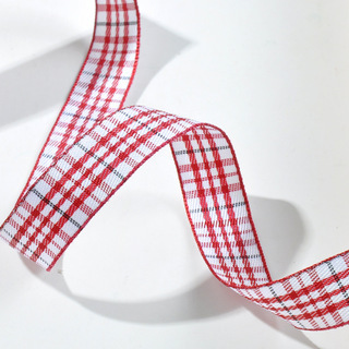 Yao Ming Plaid cinta hecha a mano DIY cinta regalo material de embalaje 2,5 cm Plaid banda accesorios para el cabello material decorativo