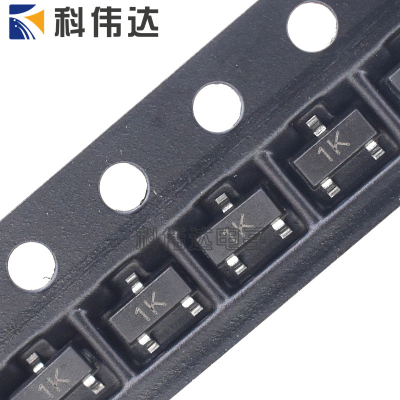 厂家直销 贴片三极管  SOT-23 BC848B 丝印1K BC848C 1G 全新现货