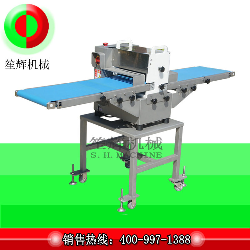 鸡米花鸡柳条加工设备大型鲜肉切条机肉类切块机猪肉牛肉切片机