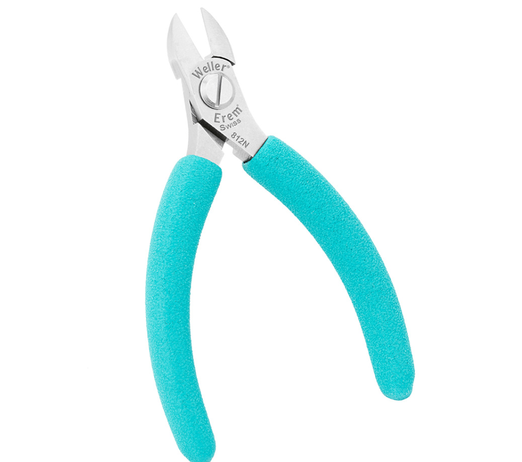 瑞士进口Erem剪钳812N半齐平斜口钳椭圆头特殊工具钢800系列