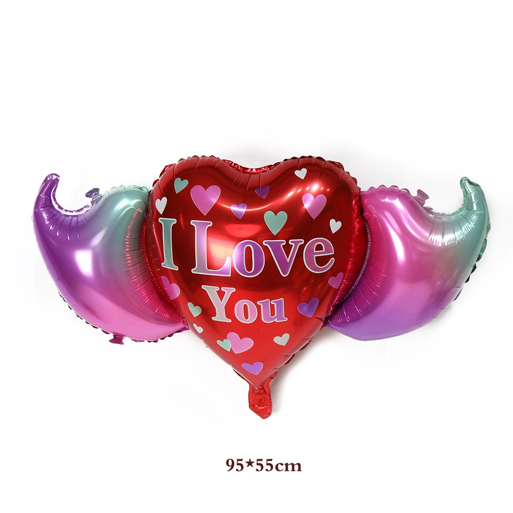 Украшения ко Дню святого Валентина, воздушные шары, украшения, атмосферная накидка для гостиной, оформление, новая коллекция