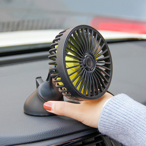 Car supplies car suction cup rear seat car fan car creative multifunctional rear seat rear fan