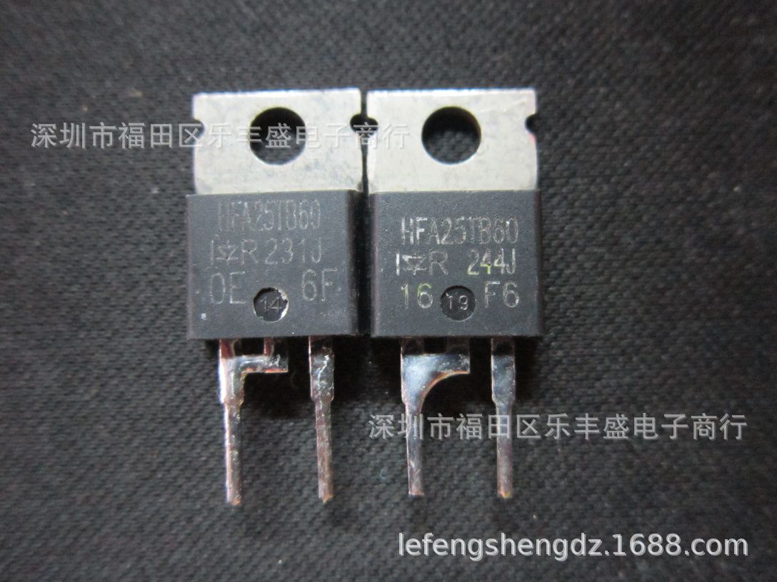 HFA25TB60 拆机IR TO-220-2 超快速二极管 25A 600V
