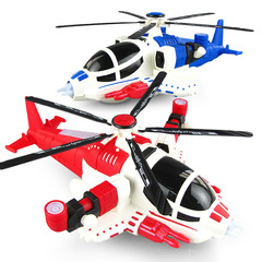Electric deformation aircraft universal walking 360-degree rotating colorful light music children's toy for boys aged 3-6 years old