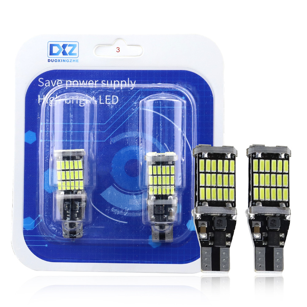 适用于canbus 解码 T15 W16W 4014 45SMD 汽车LED倒车灯 转向灯