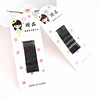 Gift, the word clip, the bangs crushed hair, the black steel clip small clip, the small clip, the top clip, the free hair decoration small gift