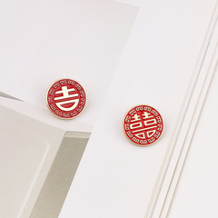 喜吉胸針女日系可愛金屬徽章卡通胸章開衫扣裝飾別針創意百搭配飾