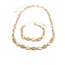 欧美首饰跨境新品上市Hip Hop项饰 微镶锆石嘻哈项链套装  欧美