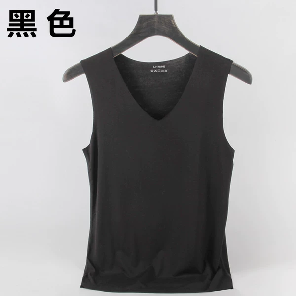 [V领宽肩-黑色]