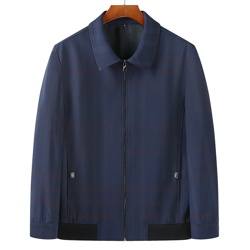 Осень 2020, новая мужская Толстая куртка очень большого размера с лацканами для полных парней, среднего и старого возраста, для Пап