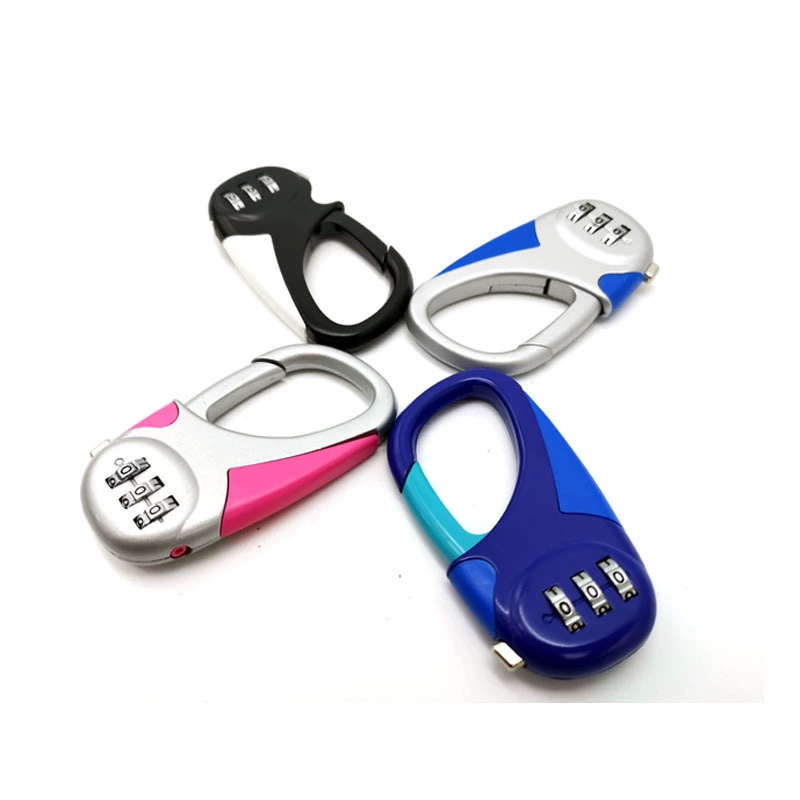 Заводской грузовой пропуск кодовый замок D-типа альпинистская Пряжка навесной замок Пряжка багажный замок шкаф школьный багаж тренажерный зал дом