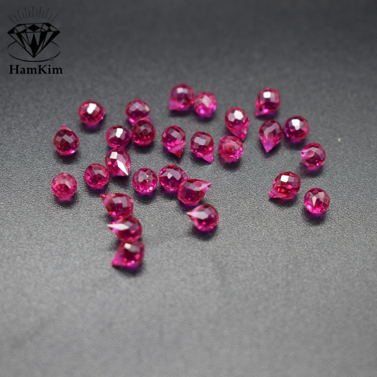 立体水滴 横孔红刚