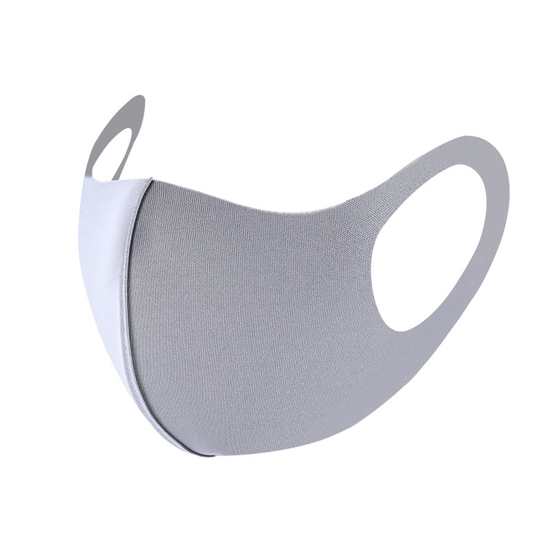 日本时尚3D立体同款海绵口罩防尘防花粉可水洗运动骑行聚氨酯口罩