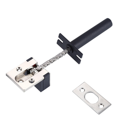 Door security hidden anti-theft chain hotel door invisible anti-theft buckle engineering gate control hotel wooden door invisible door buckle