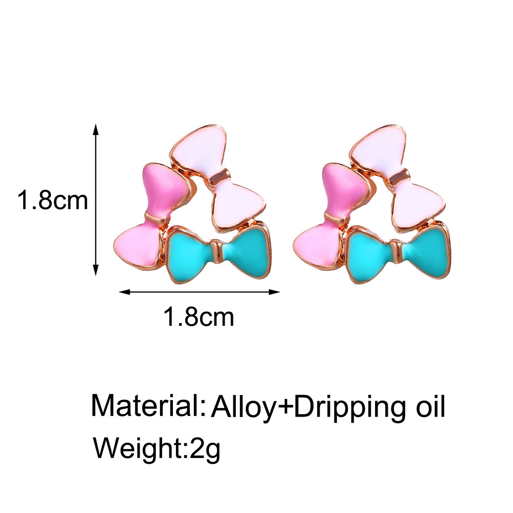 F1244 Coréenne Mode Européenne Et Américaine Nouveau Dessin Animé Des Animaux Boucles D'oreilles Creative Rétro Mignon Doux Fruits Boucles D'oreilles Des Femmes display picture 16