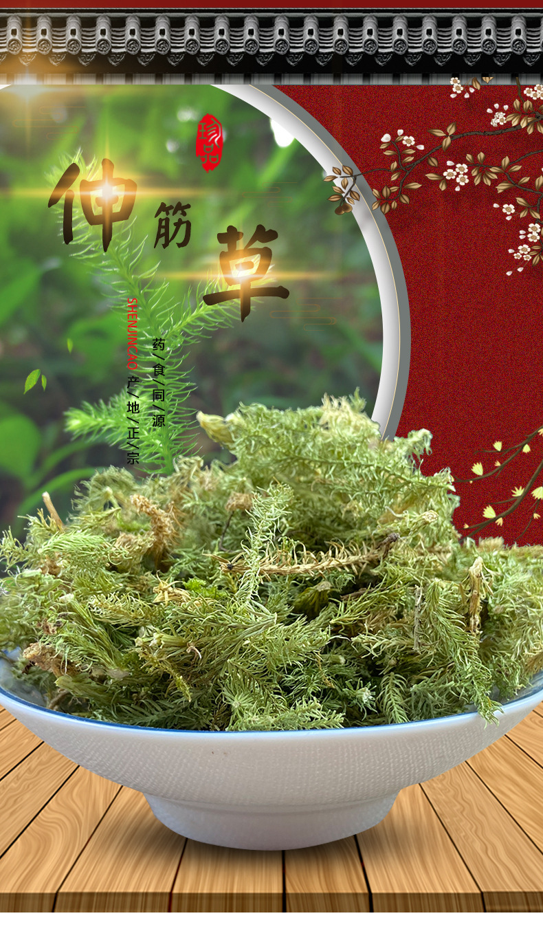 Shen Jin Cao (Lycopodium clavatum) — Dried Food Herb for Decoction & Soup overview