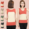 Self heating camisole vest Primer Internal lap Autumn and winter Cold proof Plush thickening keep warm vest