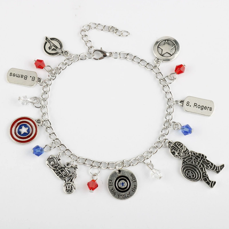 Браслет Мстителей, металлический подвеска, украшение, США