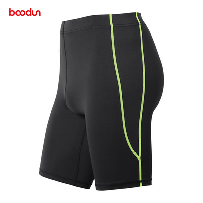 Boodun/博顿牛奶丝健身短裤男士紧身PRO跑步训练运动短裤速干弹力|ru