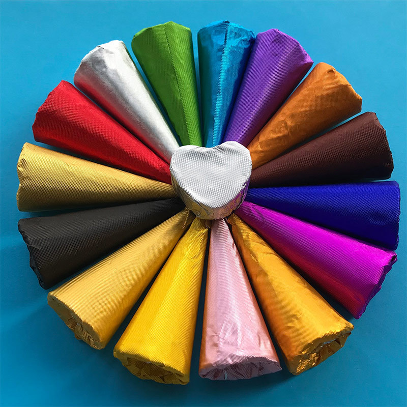 9*9厘米锡纸 彩金银色糖果黑芝麻丸小龙珠茶叶艾草包装铝箔细格纹