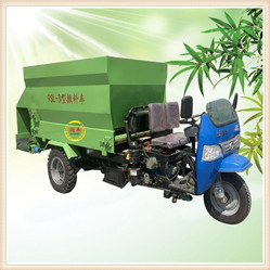 湘潭加厚板材撒料车 奶牛饲养喂料车