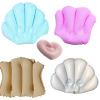 PVC inflation Sector pillow children take a shower inflation Bath pillow Bath pillow with suction cup Bathing pillow Bathroom pillow