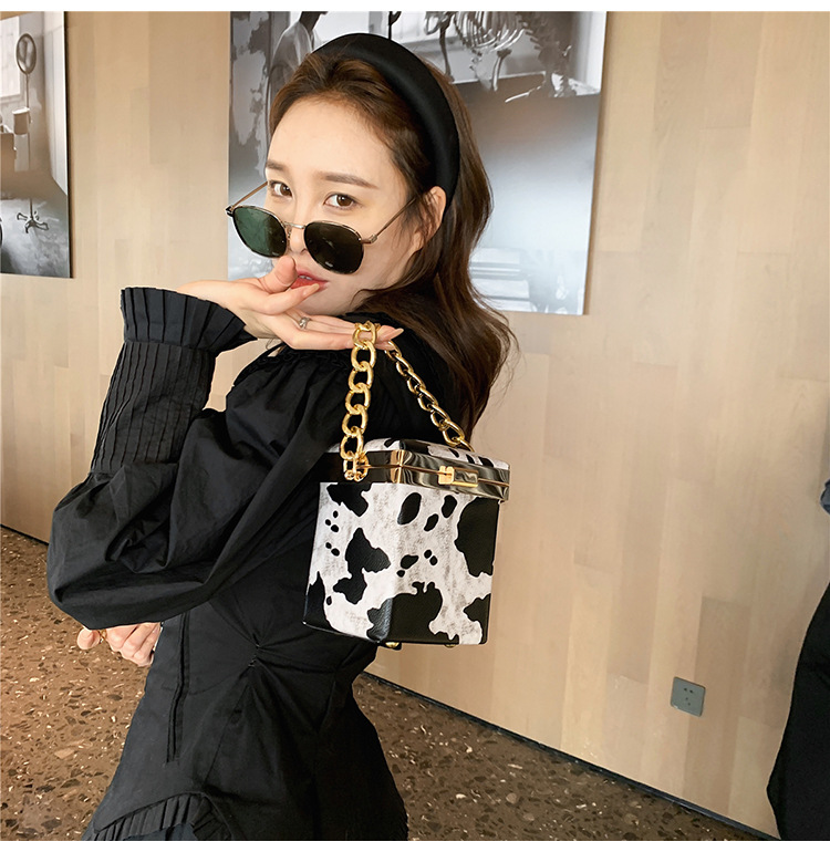 Fashion  New Texture Chain One Shoulder Messenger Bag display picture 1