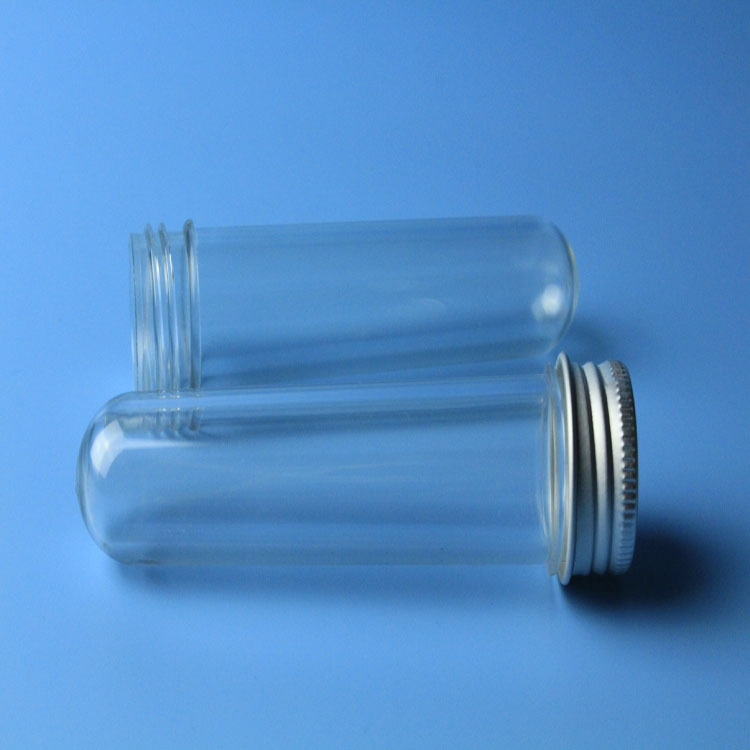 Manufactor Food grade Plastic test tube transparent Round test tube transparent test tube packing Round