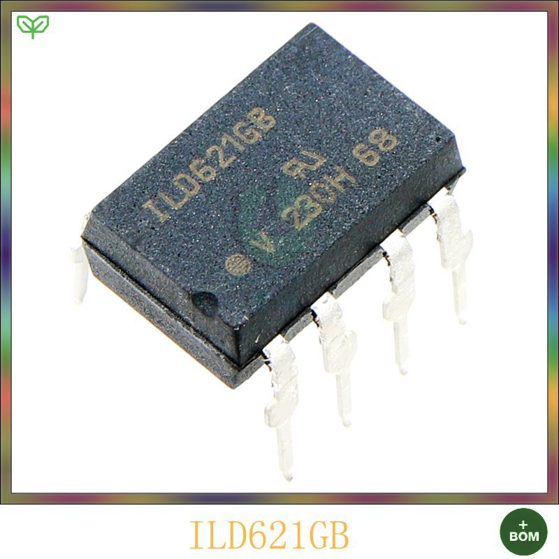 光耦 ILD621GB-X007 SMD8 光电耦合器60mA 5.3kV 50per光耦隔离器