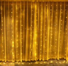 curtain light lamp 300 led 3*3m holiday christmas lights