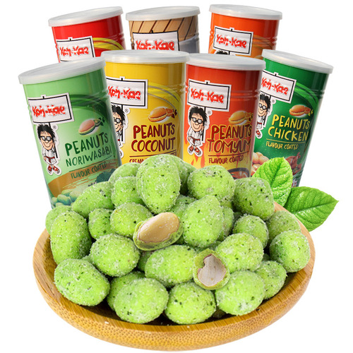 Big brother imported from Thailand peanut beans 230g canned wholesale snacks specialty snacks nuts roasted seeds and mustard chicken flavor