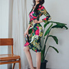 Slim and fashionable style pencil skirt with printed waist
